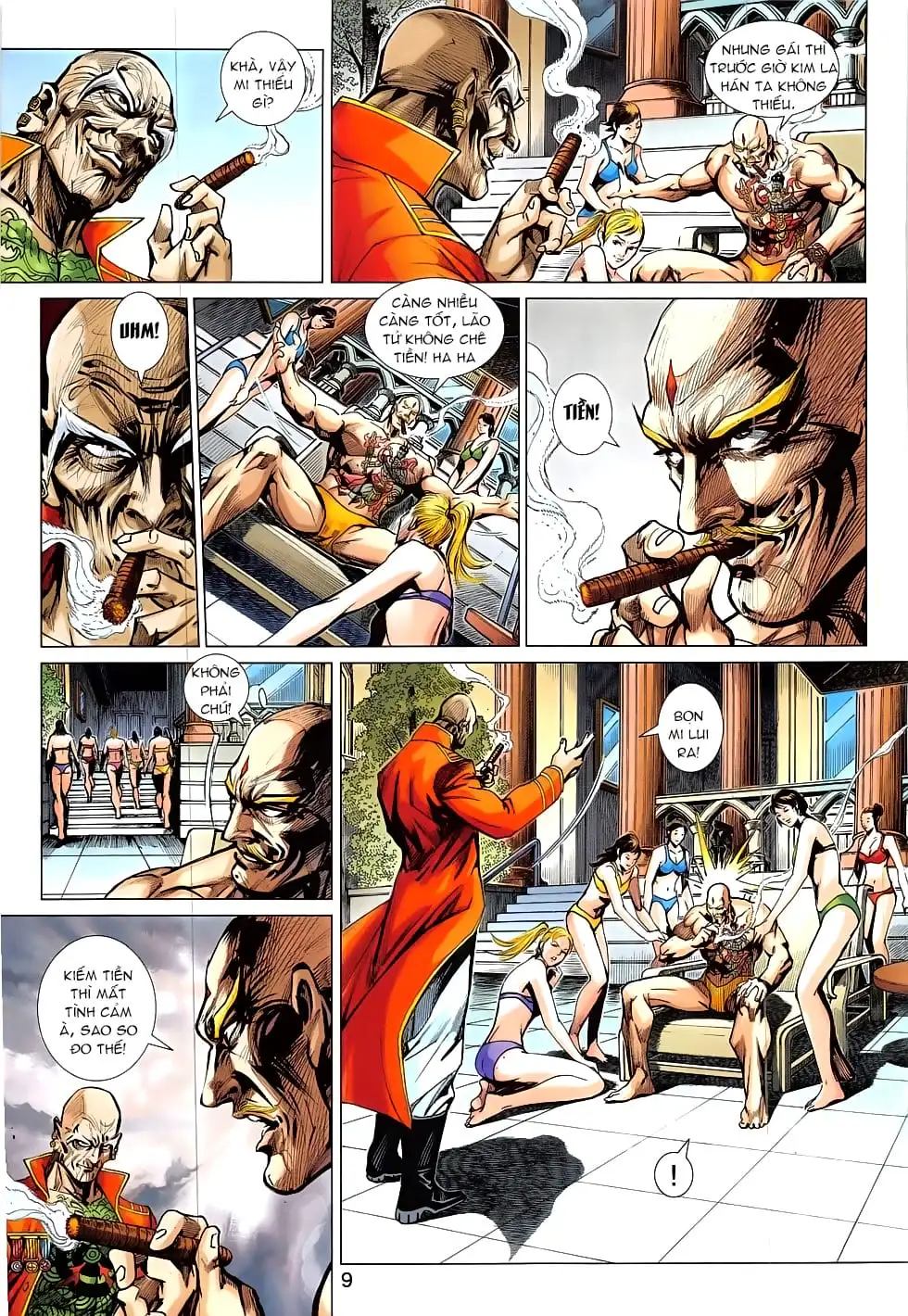 Truyện Tranh Tân Tác Long Hổ Môn trang 4