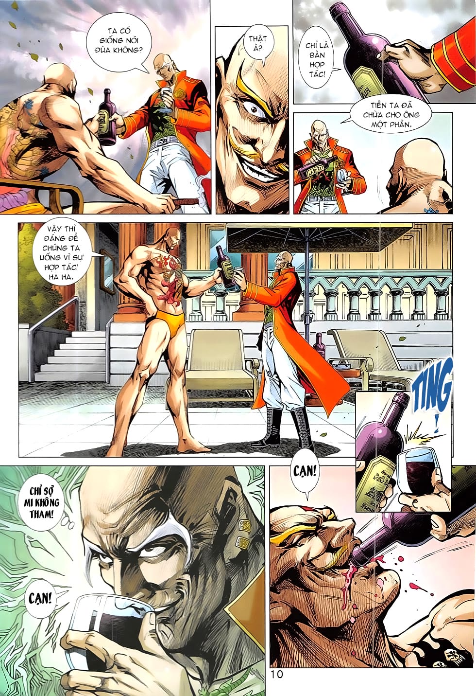 Truyện Tranh Tân Tác Long Hổ Môn trang 4