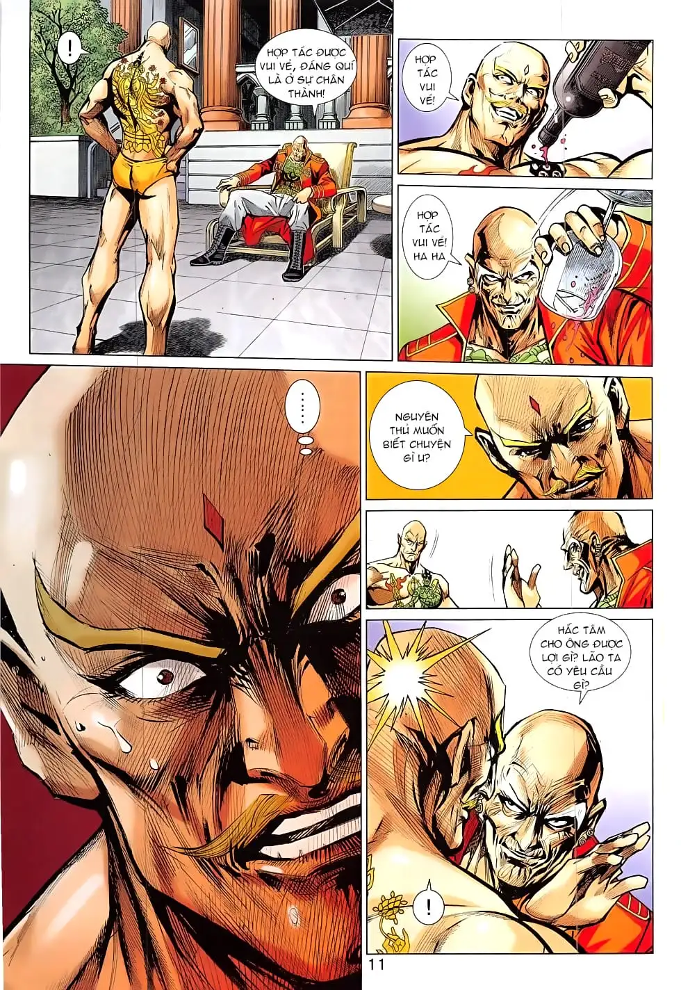 Truyện Tranh Tân Tác Long Hổ Môn trang 4