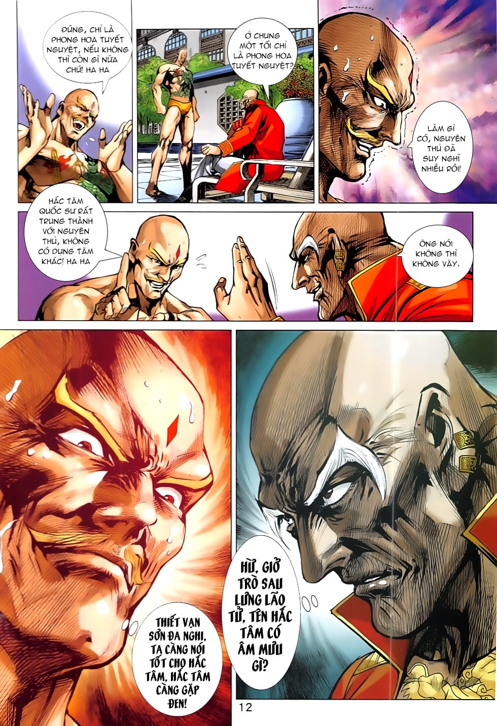 Truyện Tranh Tân Tác Long Hổ Môn trang 4