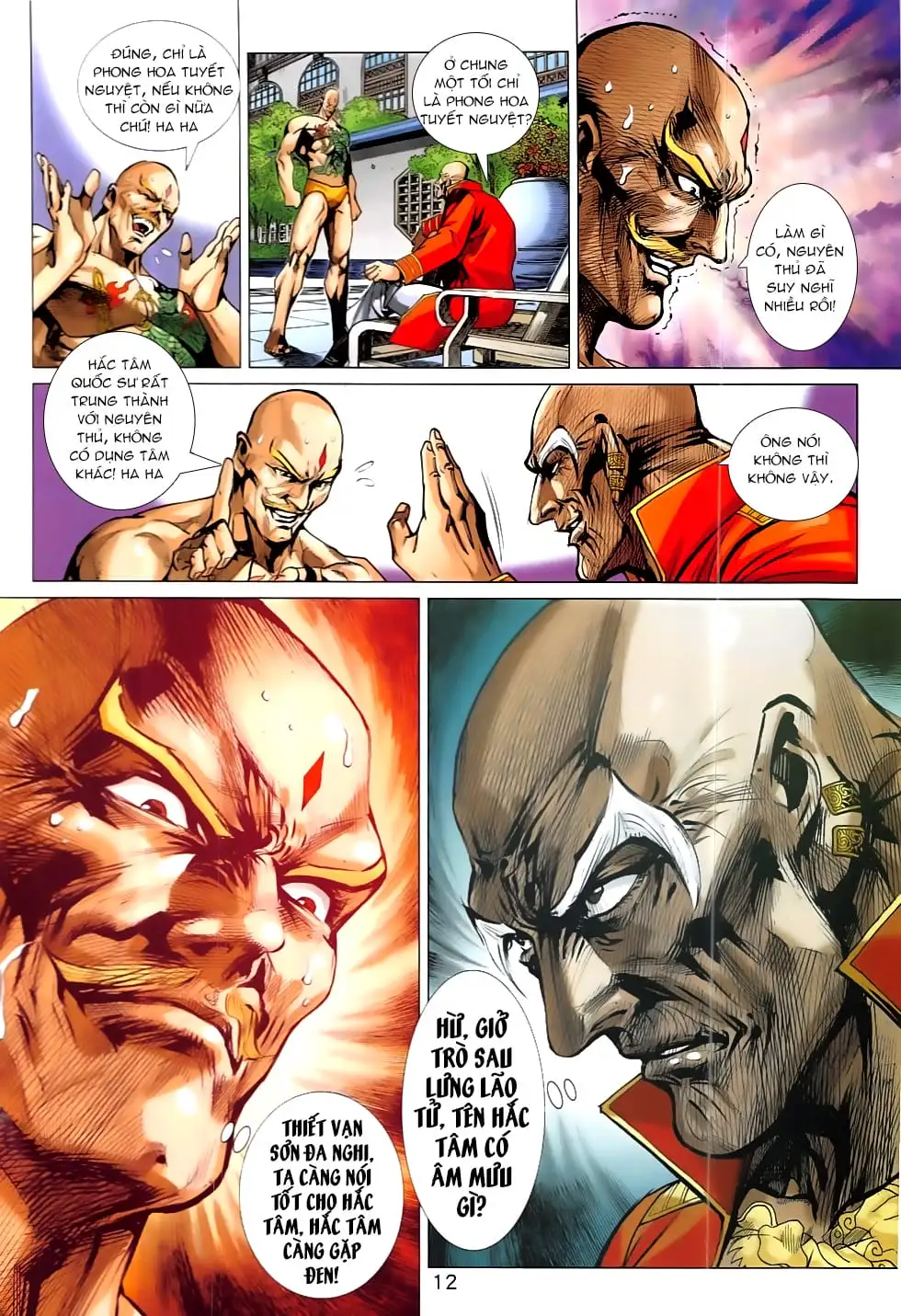 Truyện Tranh Tân Tác Long Hổ Môn trang 4