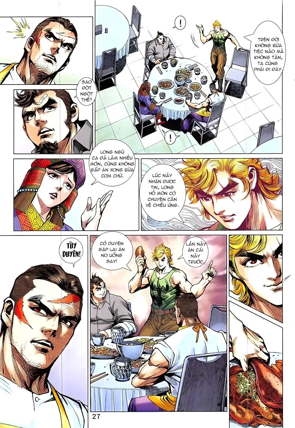 Truyện Tranh Tân Tác Long Hổ Môn trang 4
