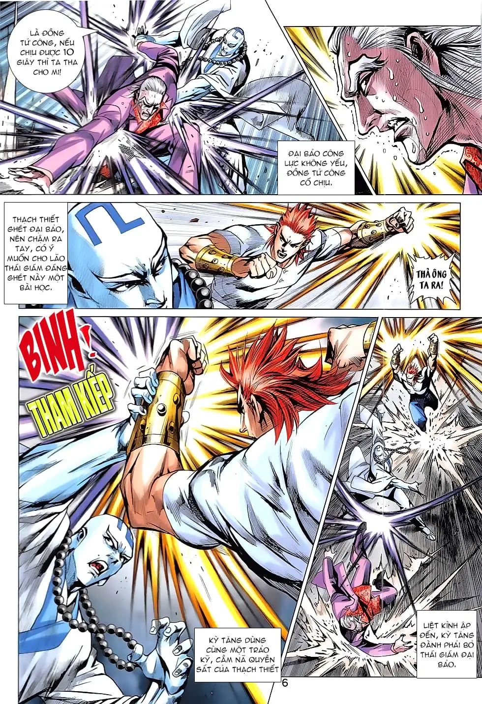 Truyện Tranh Tân Tác Long Hổ Môn trang 4