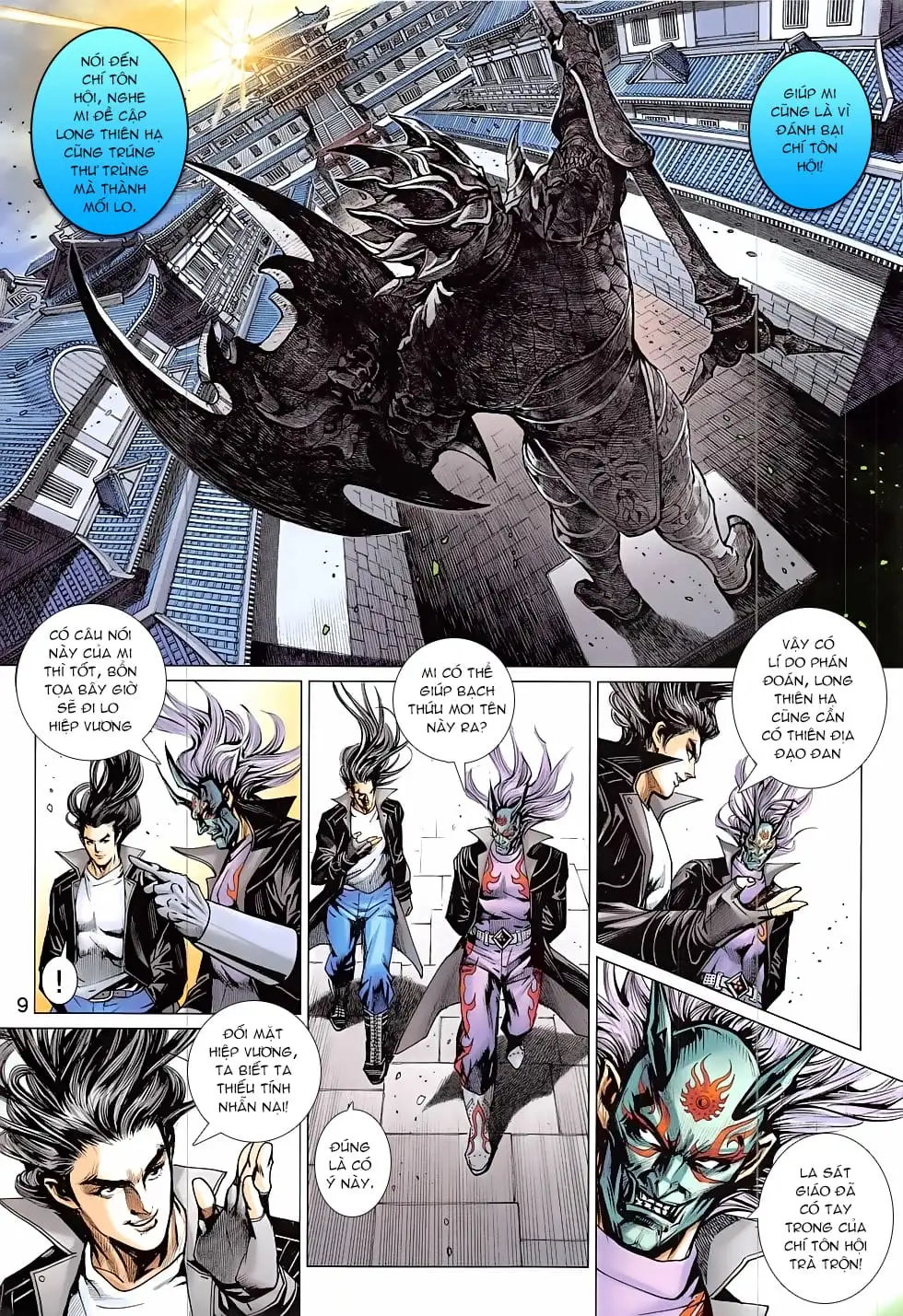 Truyện Tranh Tân Tác Long Hổ Môn trang 4