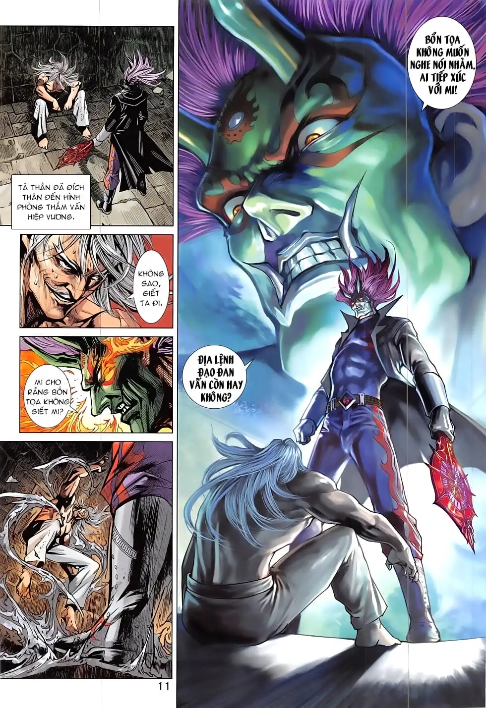 Truyện Tranh Tân Tác Long Hổ Môn trang 4