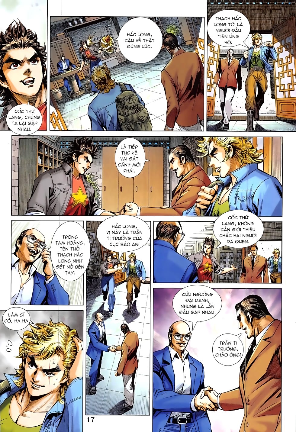 Truyện Tranh Tân Tác Long Hổ Môn trang 4