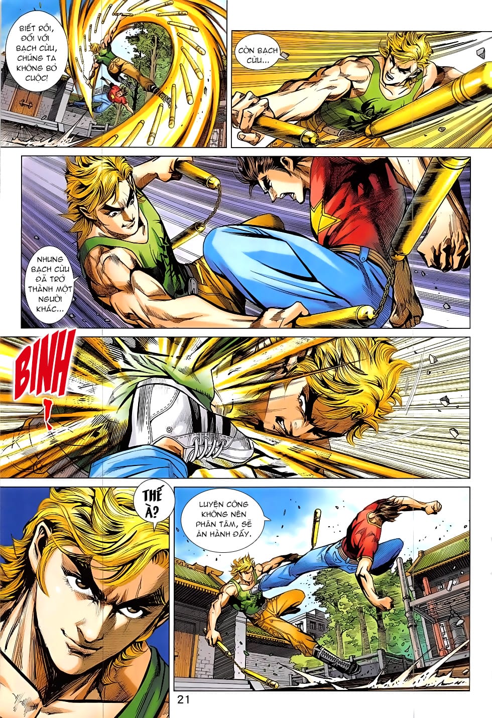 Truyện Tranh Tân Tác Long Hổ Môn trang 4