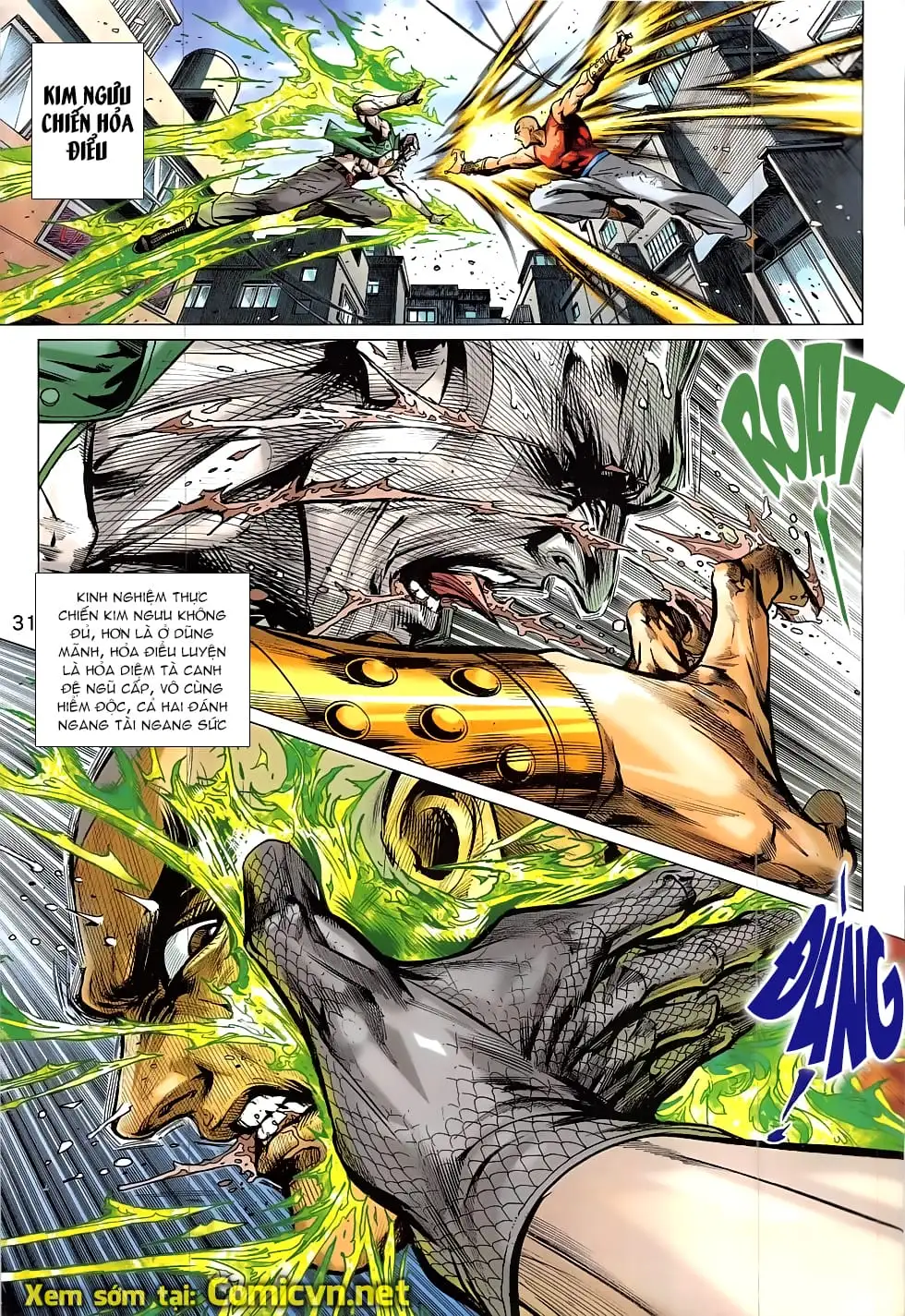 Truyện Tranh Tân Tác Long Hổ Môn trang 4