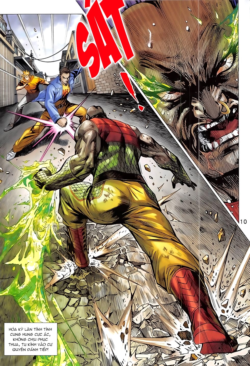 Truyện Tranh Tân Tác Long Hổ Môn trang 4