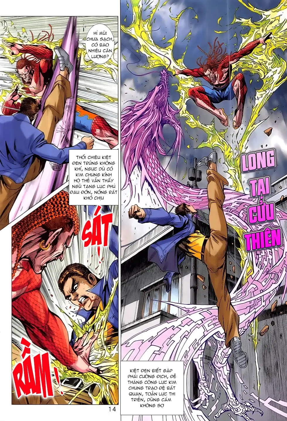 Truyện Tranh Tân Tác Long Hổ Môn trang 4