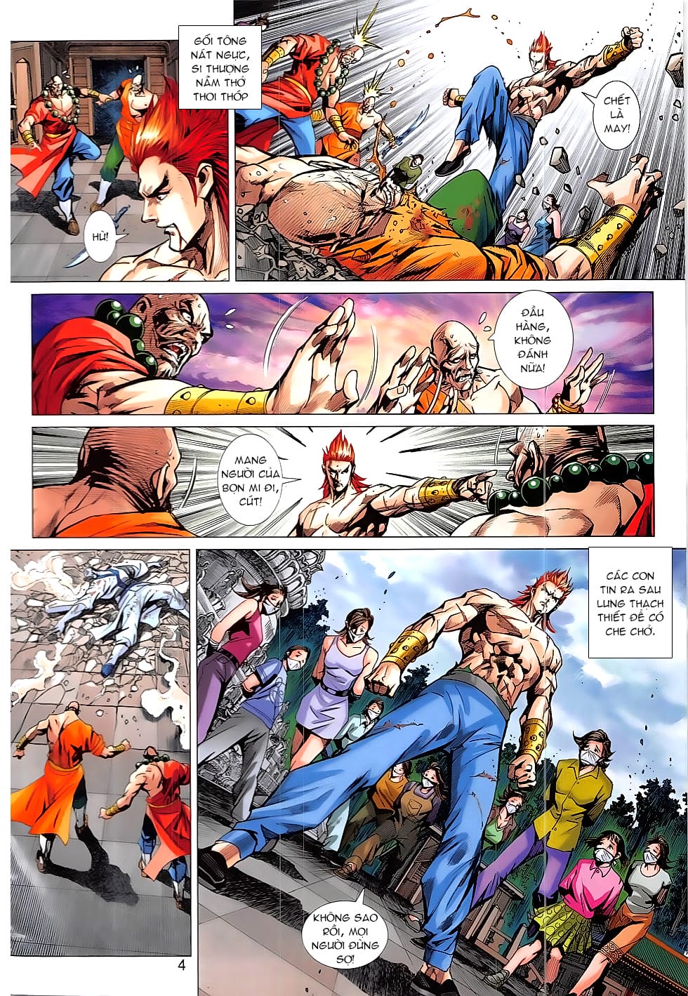 Truyện Tranh Tân Tác Long Hổ Môn trang 4