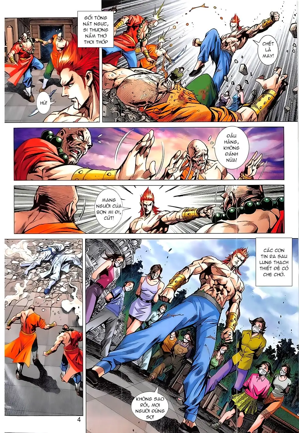 Truyện Tranh Tân Tác Long Hổ Môn trang 4