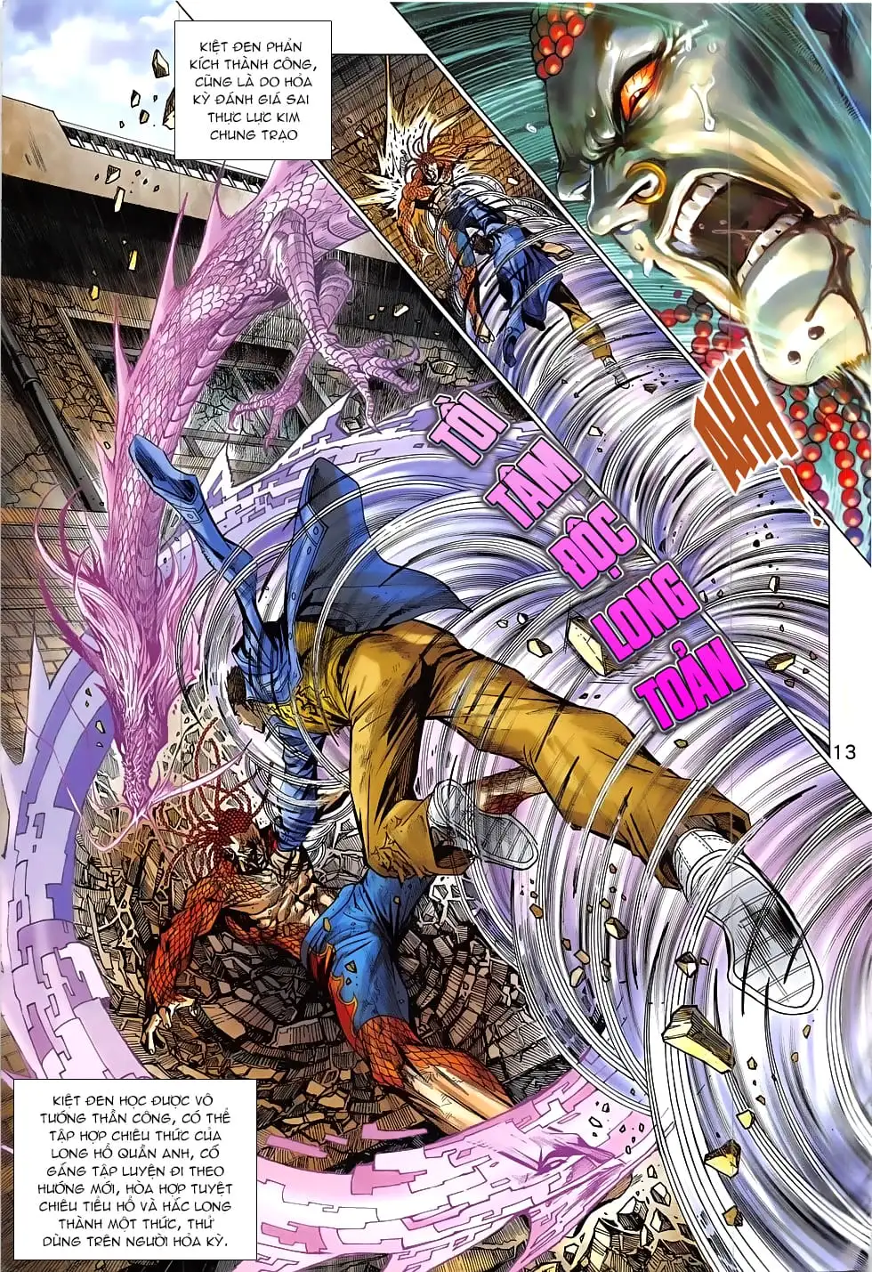 Truyện Tranh Tân Tác Long Hổ Môn trang 4