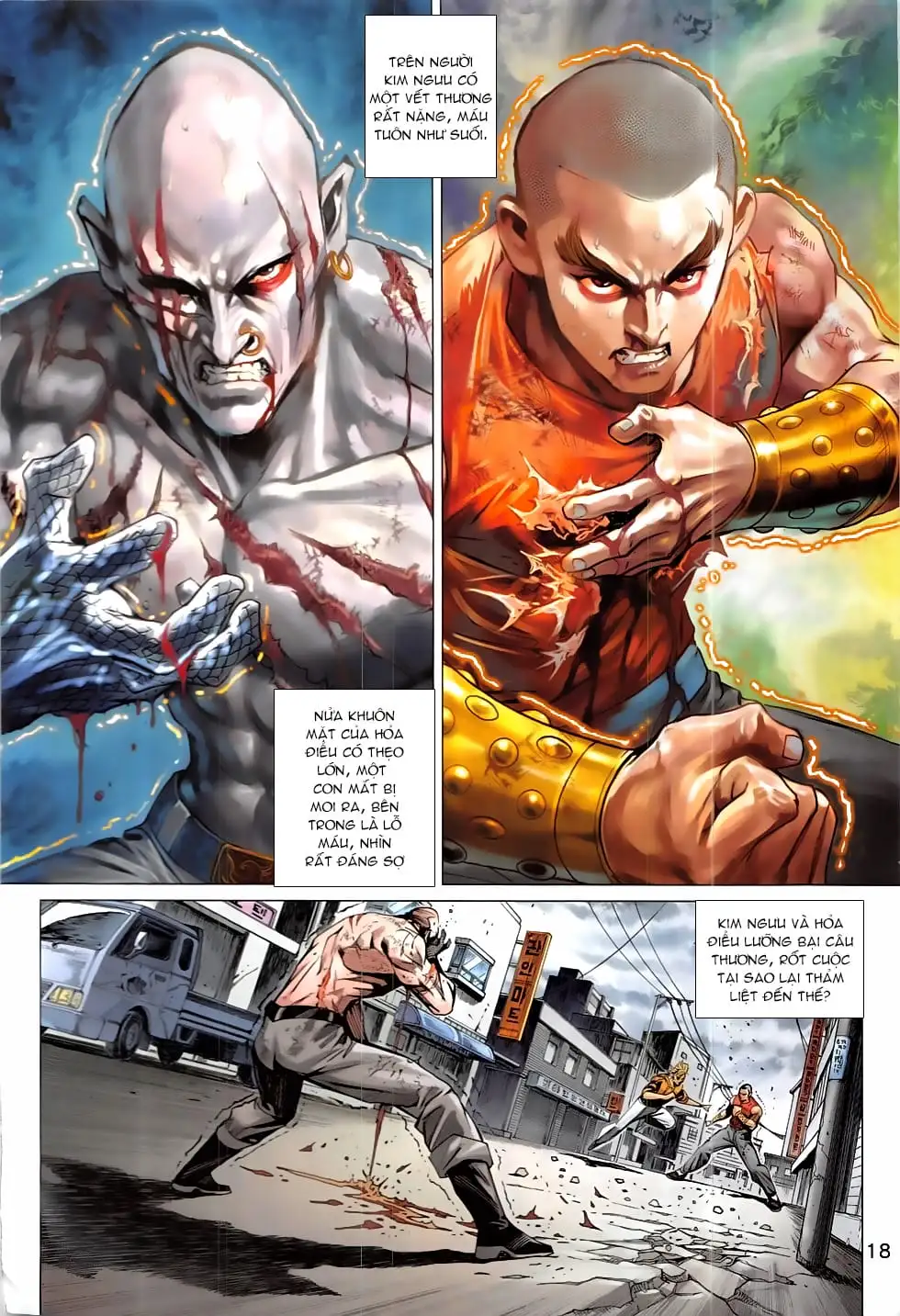 Truyện Tranh Tân Tác Long Hổ Môn trang 4