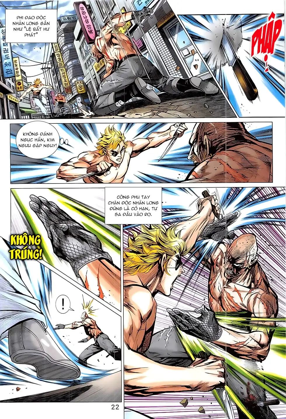 Truyện Tranh Tân Tác Long Hổ Môn trang 4