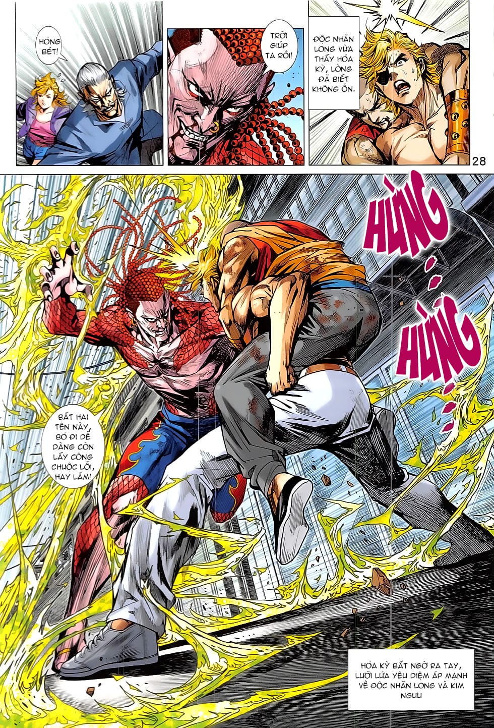 Truyện Tranh Tân Tác Long Hổ Môn trang 4