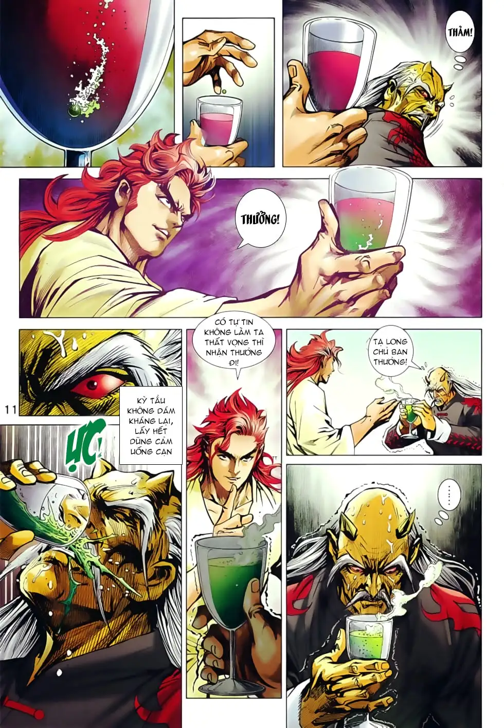 Truyện Tranh Tân Tác Long Hổ Môn trang 4