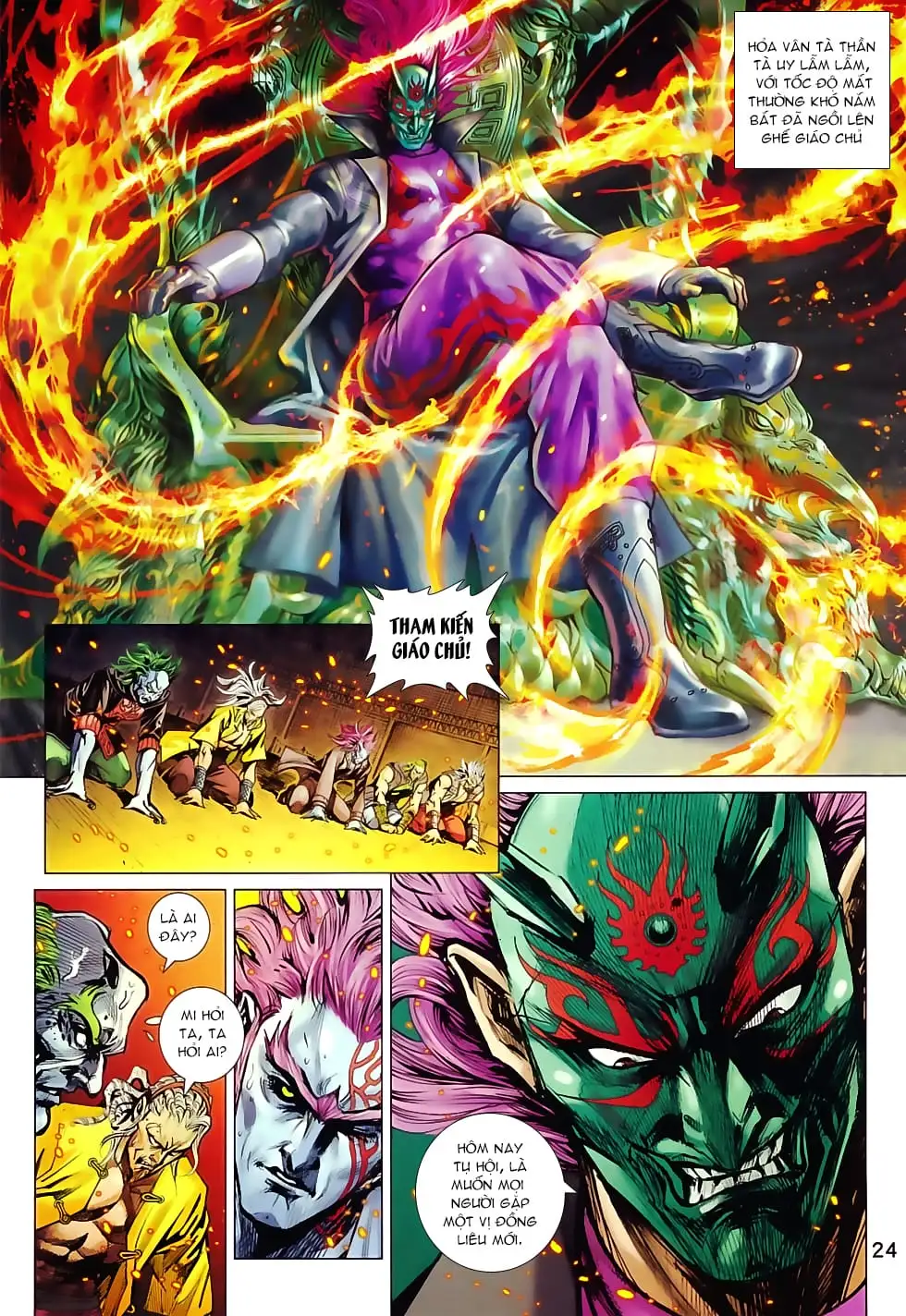 Truyện Tranh Tân Tác Long Hổ Môn trang 4