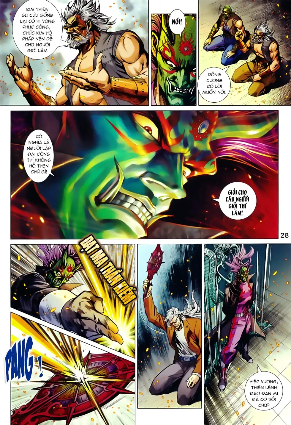 Truyện Tranh Tân Tác Long Hổ Môn trang 4