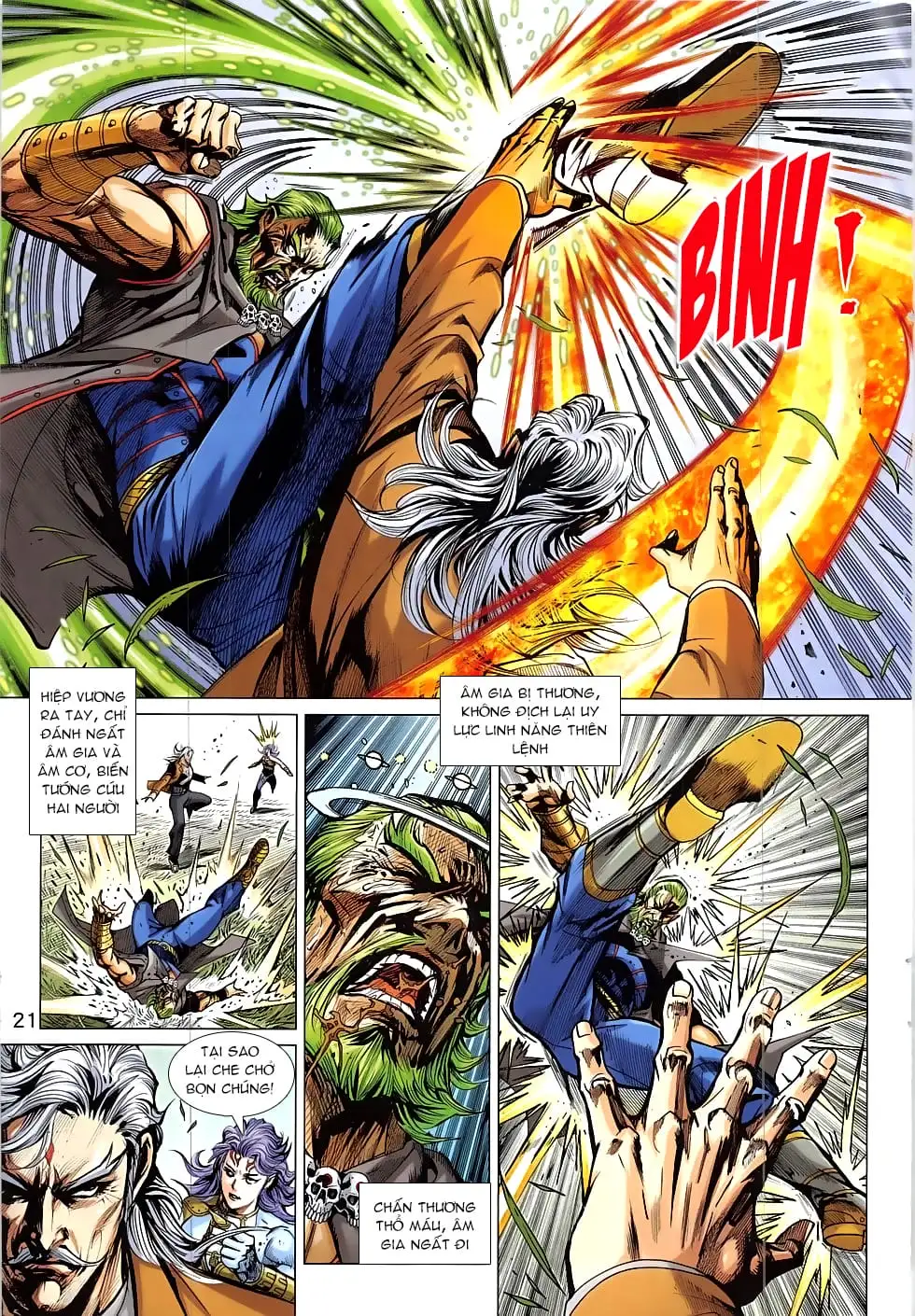 Truyện Tranh Tân Tác Long Hổ Môn trang 4