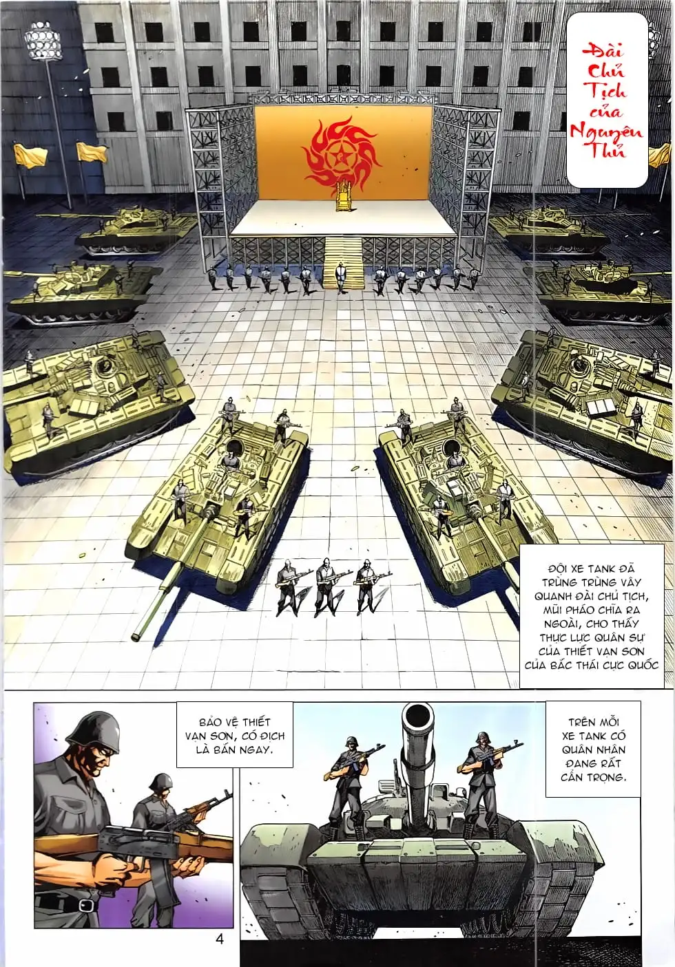 Truyện Tranh Tân Tác Long Hổ Môn trang 4