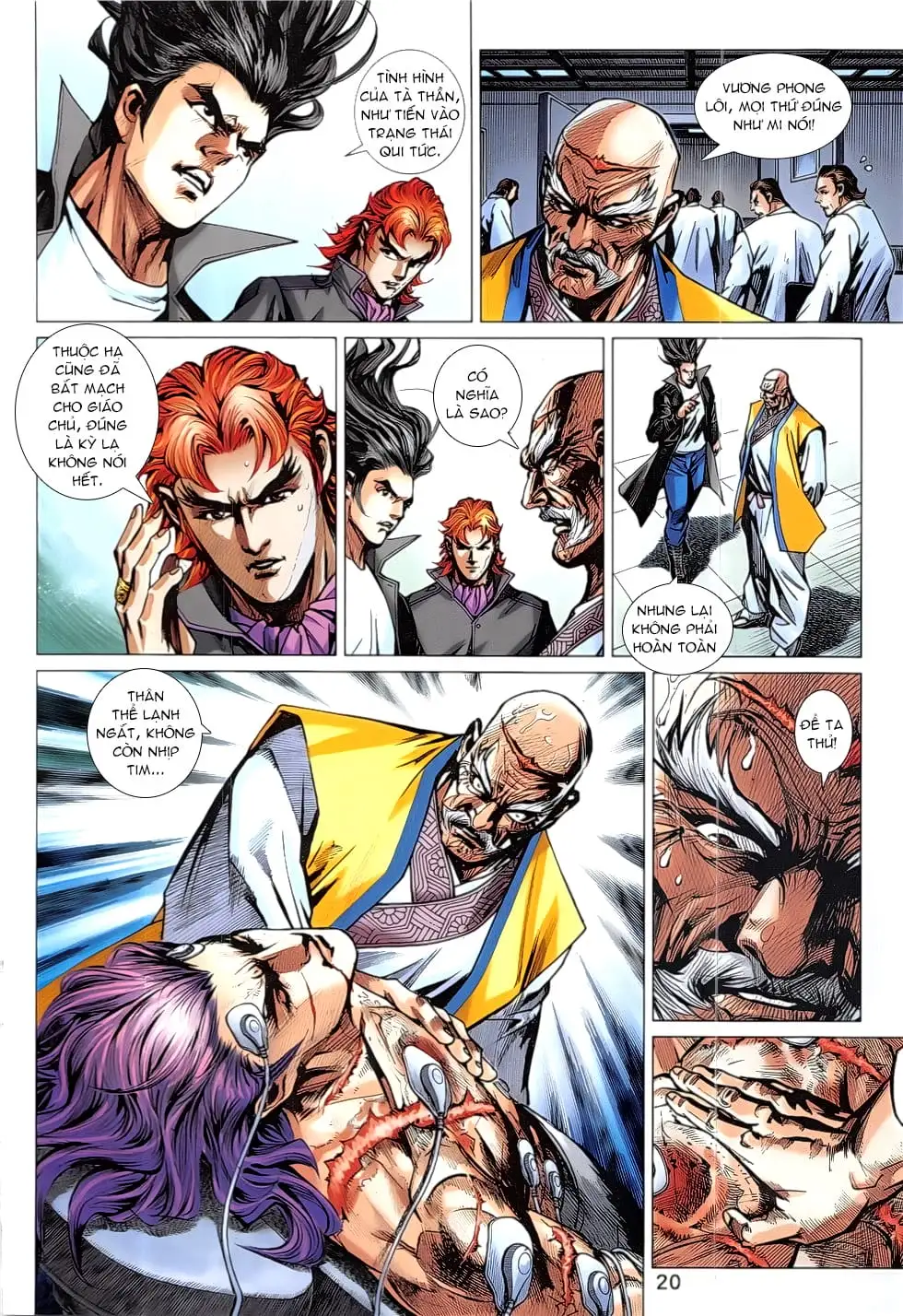 Truyện Tranh Tân Tác Long Hổ Môn trang 4