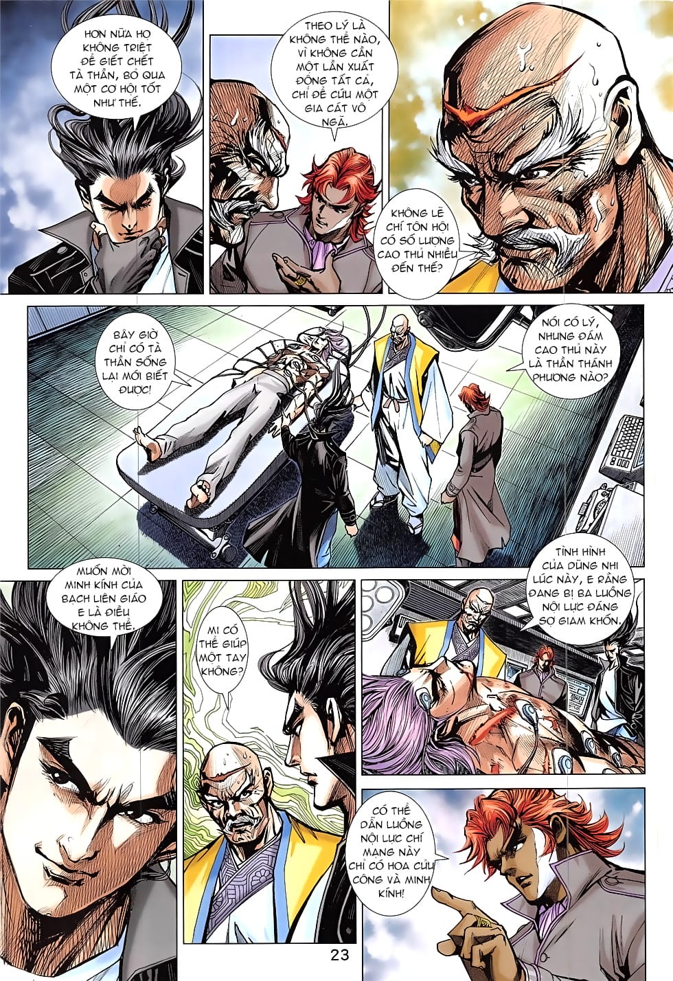 Truyện Tranh Tân Tác Long Hổ Môn trang 4