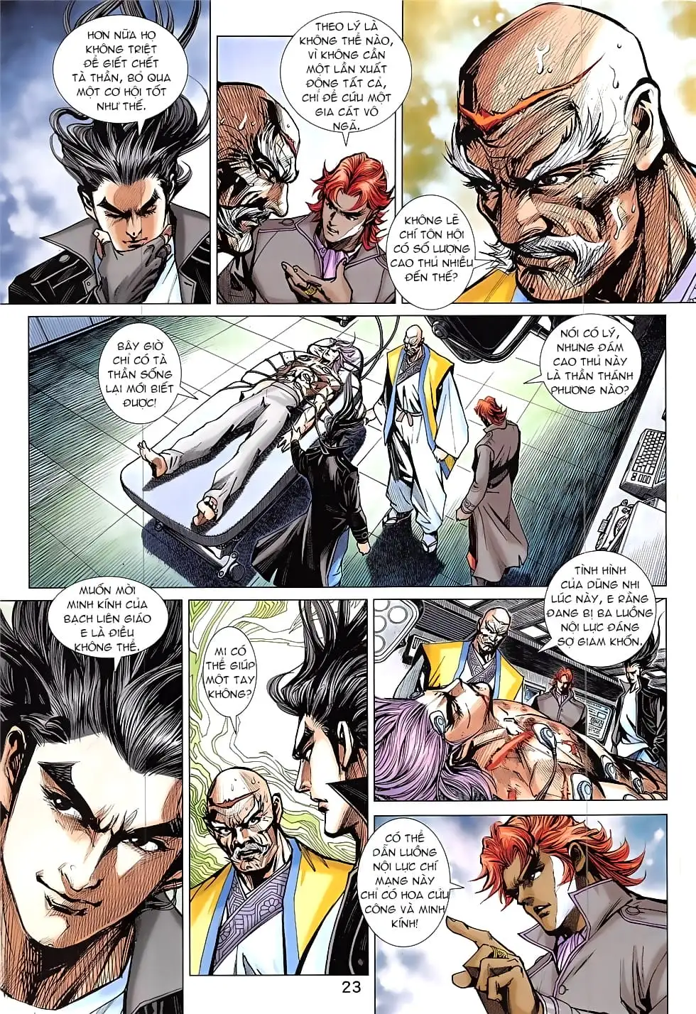 Truyện Tranh Tân Tác Long Hổ Môn trang 4