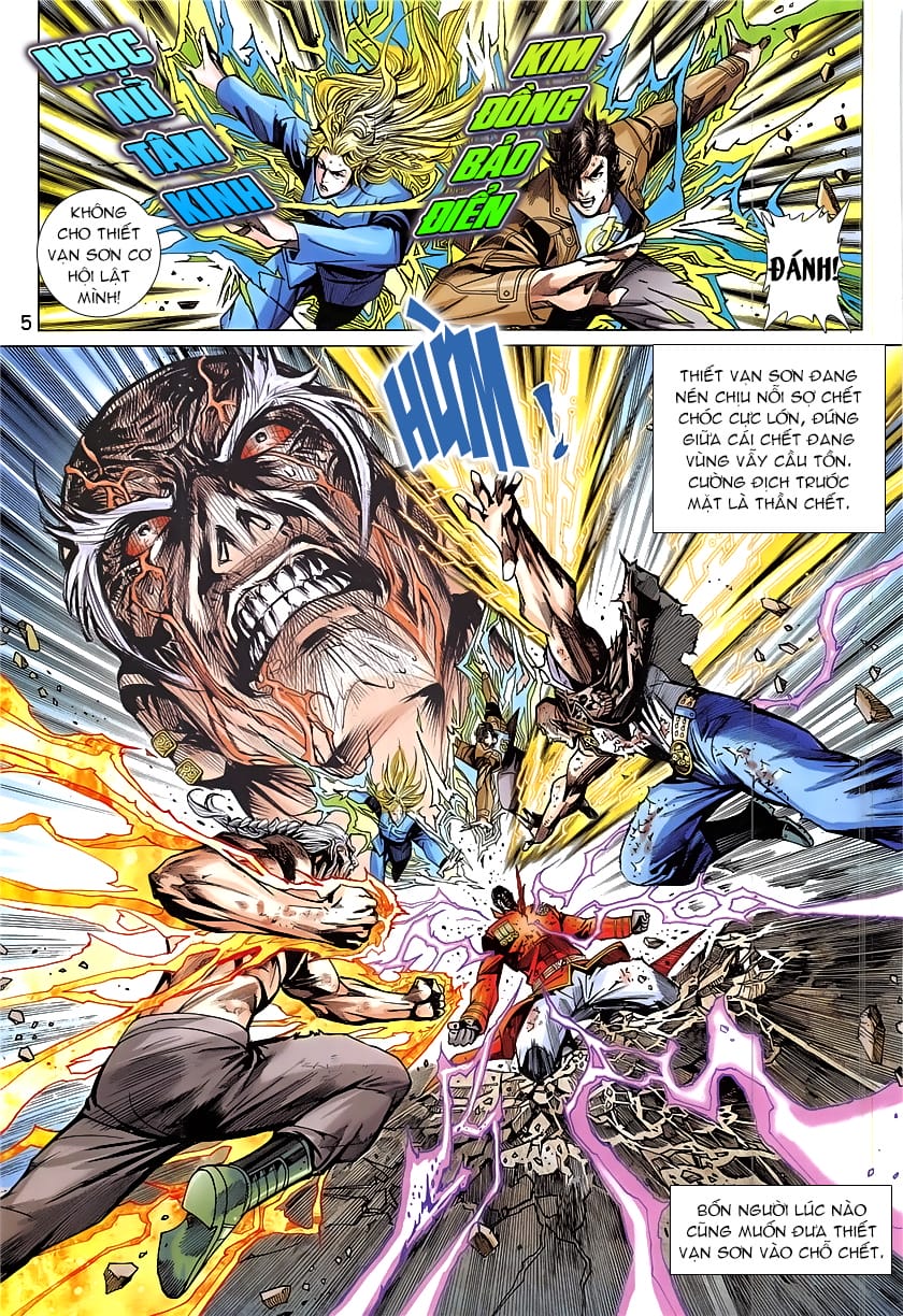 Truyện Tranh Tân Tác Long Hổ Môn trang 4