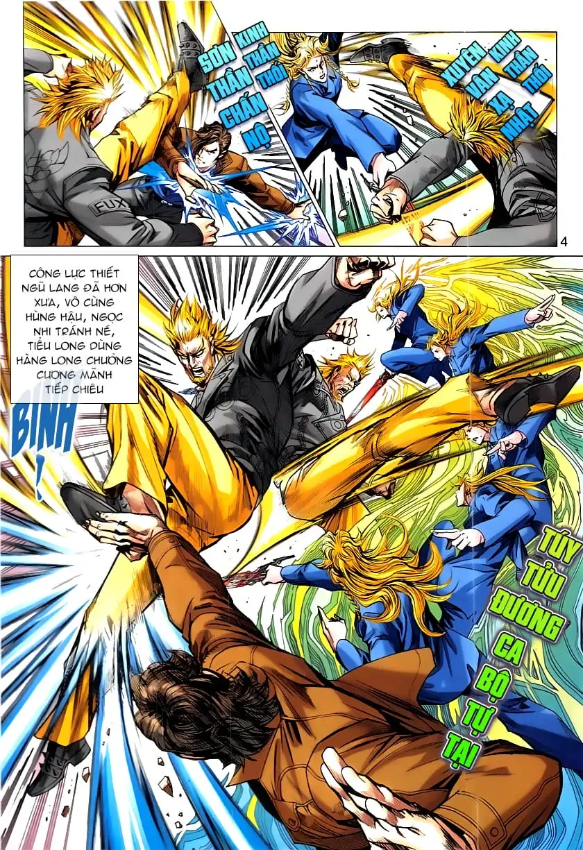 Truyện Tranh Tân Tác Long Hổ Môn trang 4