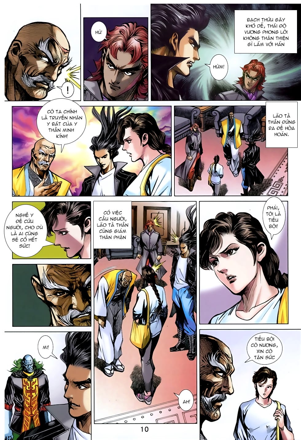 Truyện Tranh Tân Tác Long Hổ Môn trang 4