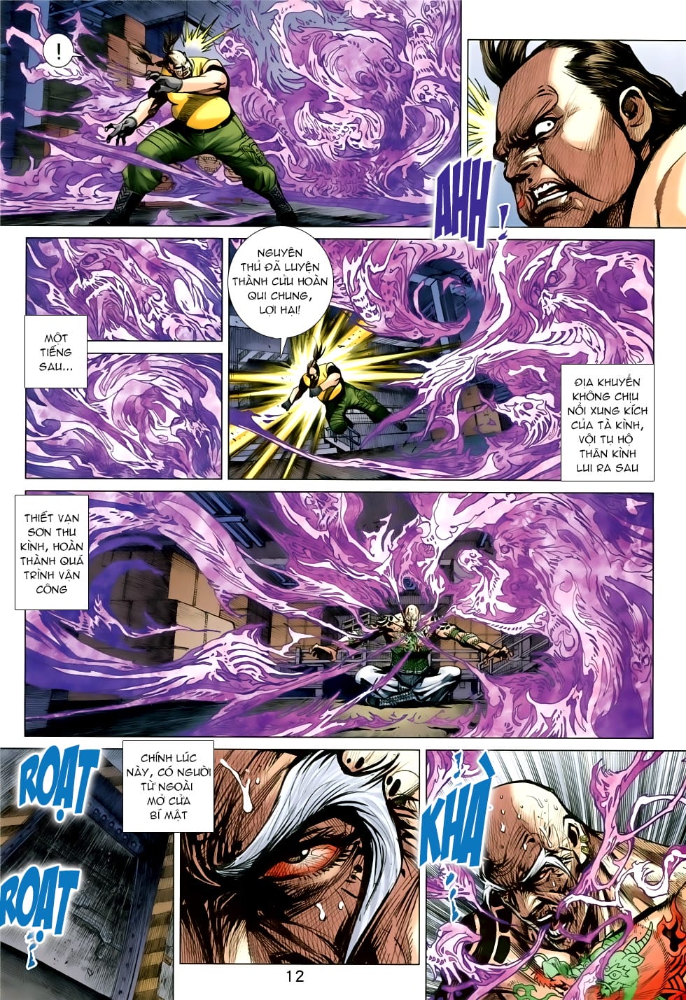 Truyện Tranh Tân Tác Long Hổ Môn trang 4