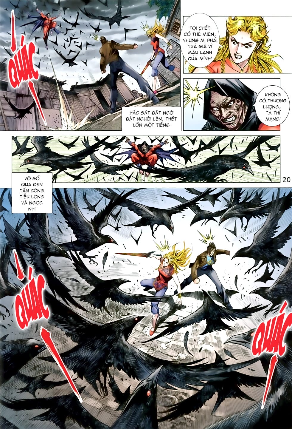 Truyện Tranh Tân Tác Long Hổ Môn trang 4