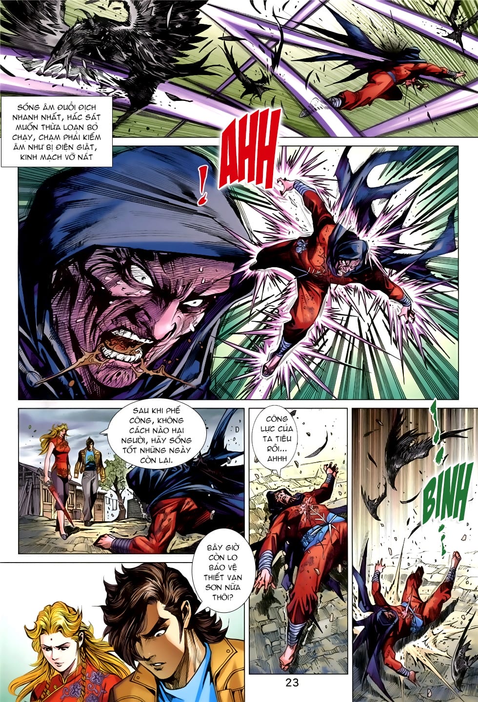 Truyện Tranh Tân Tác Long Hổ Môn trang 4