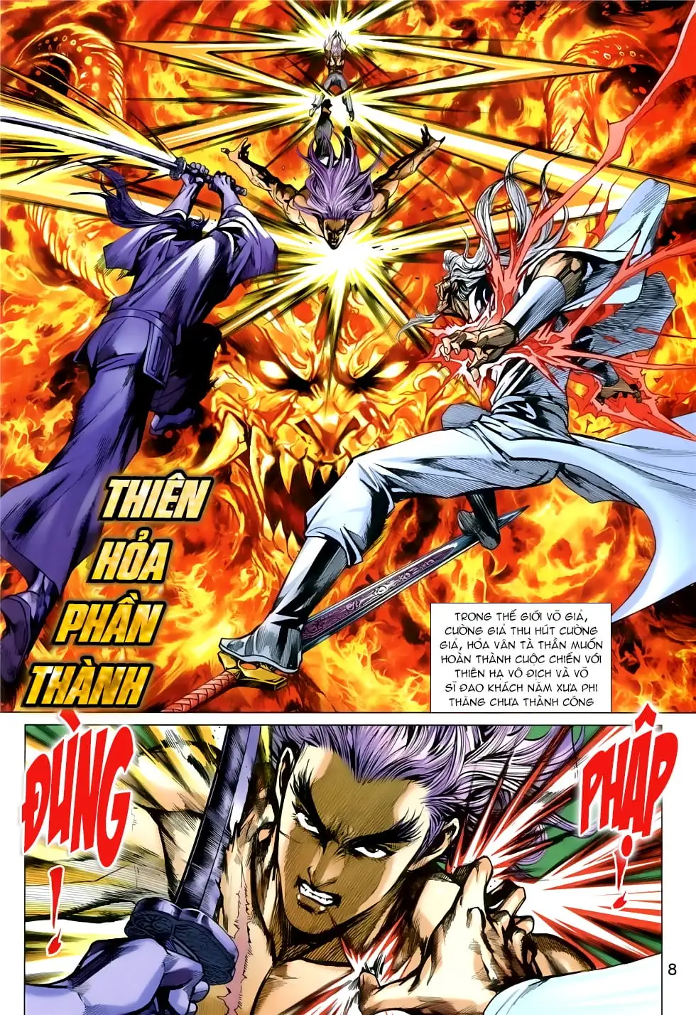 Truyện Tranh Tân Tác Long Hổ Môn trang 4