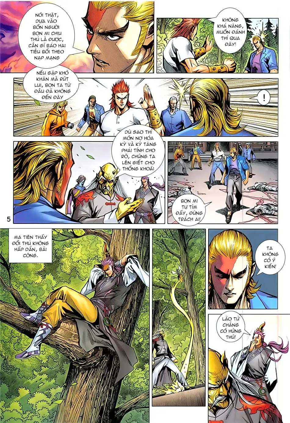 Truyện Tranh Tân Tác Long Hổ Môn trang 4