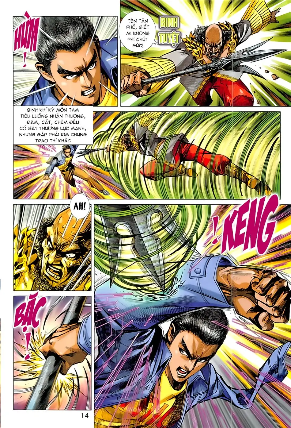 Truyện Tranh Tân Tác Long Hổ Môn trang 4