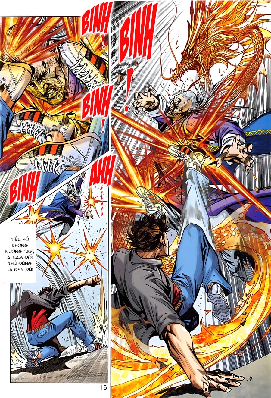 Truyện Tranh Tân Tác Long Hổ Môn trang 4