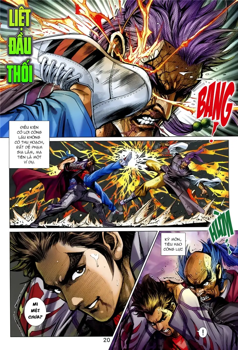 Truyện Tranh Tân Tác Long Hổ Môn trang 4