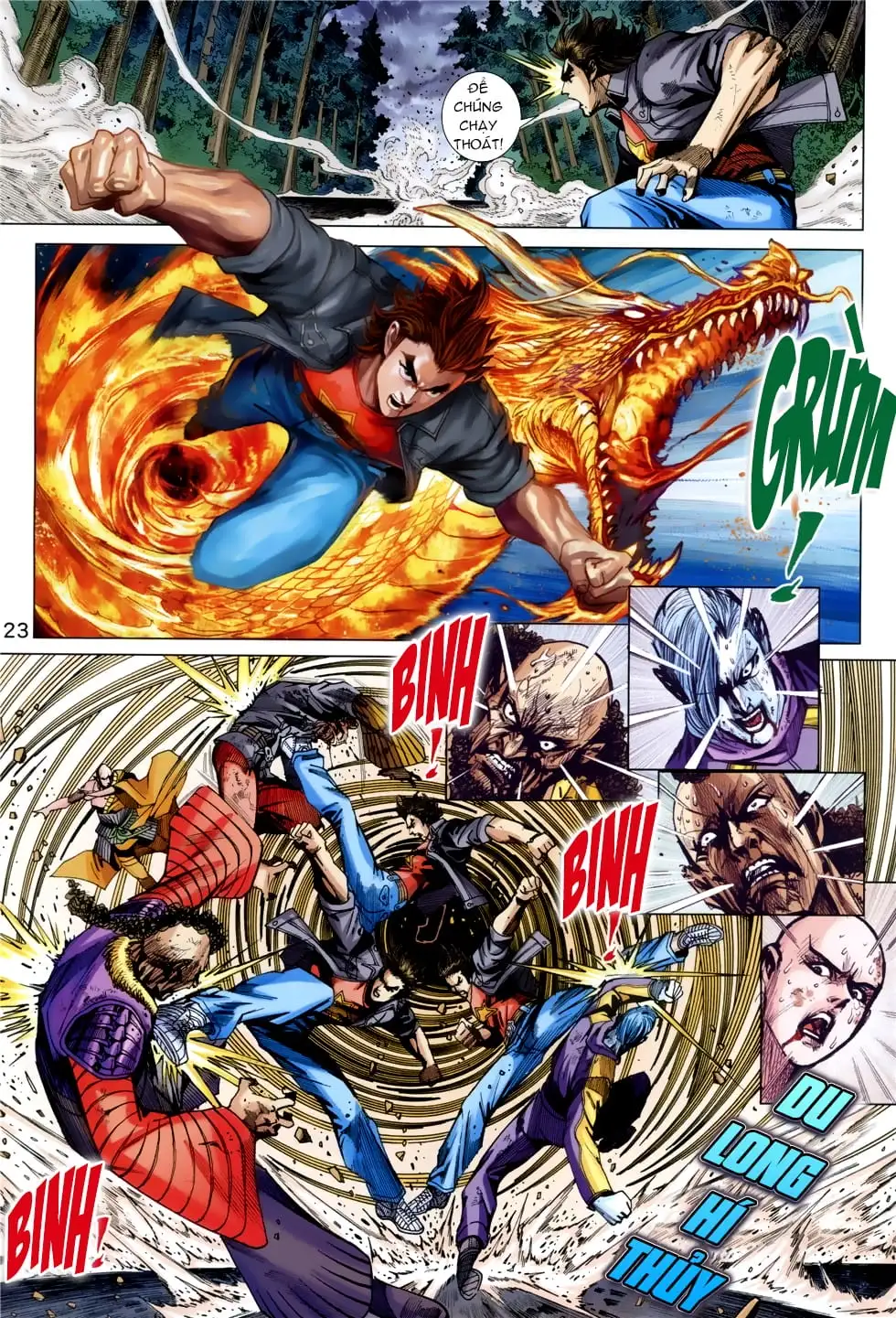 Truyện Tranh Tân Tác Long Hổ Môn trang 4