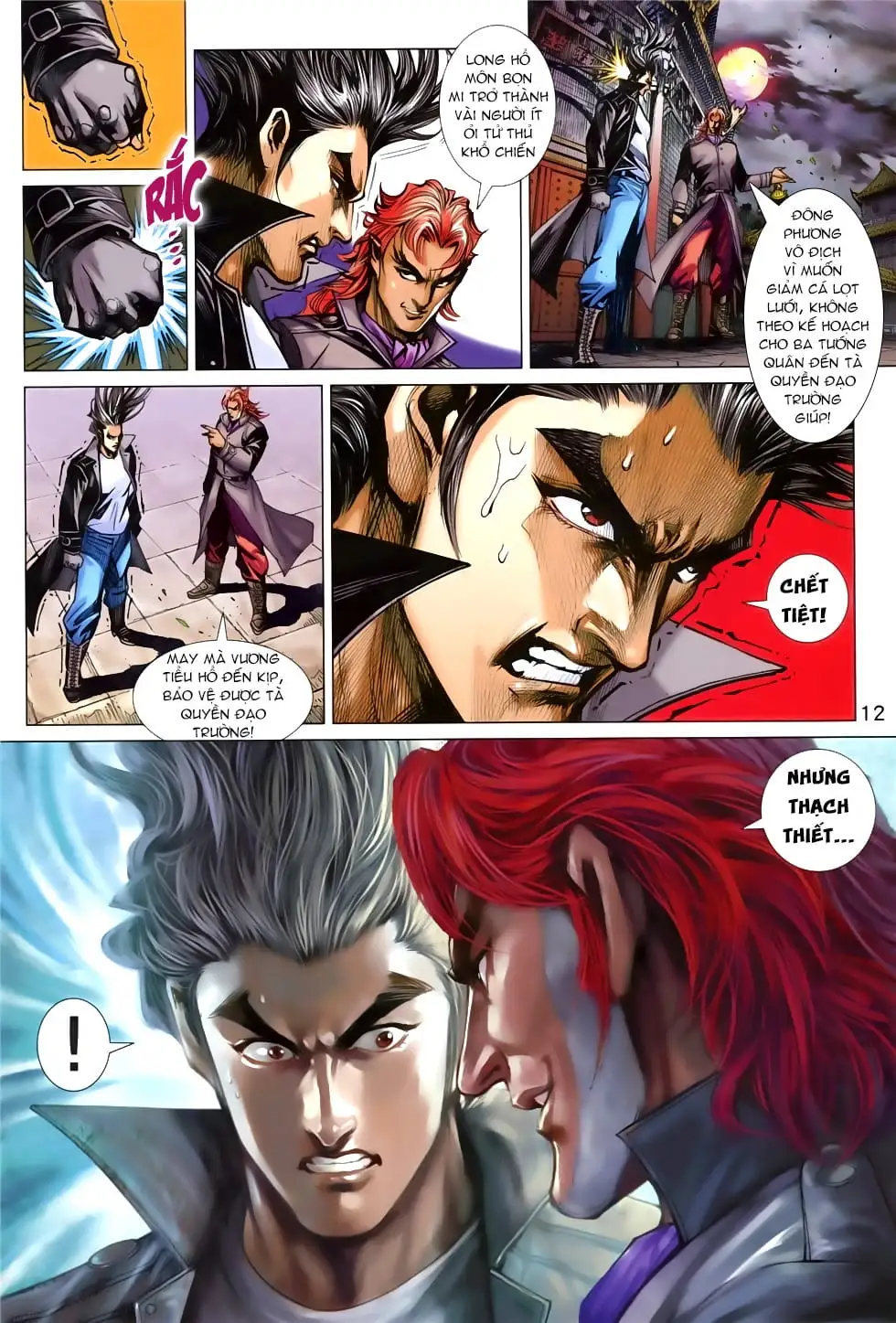 Truyện Tranh Tân Tác Long Hổ Môn trang 4