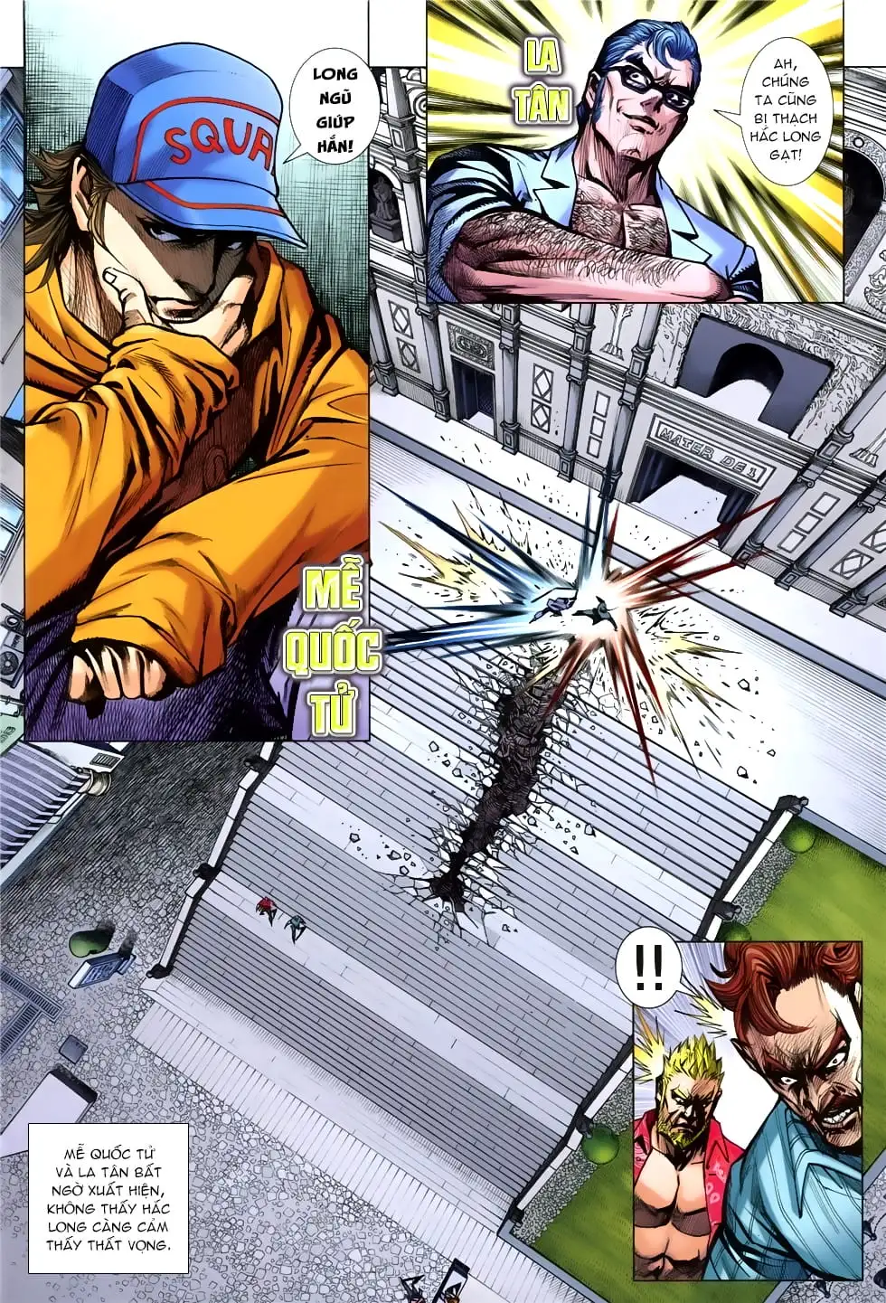 Truyện Tranh Tân Tác Long Hổ Môn trang 4