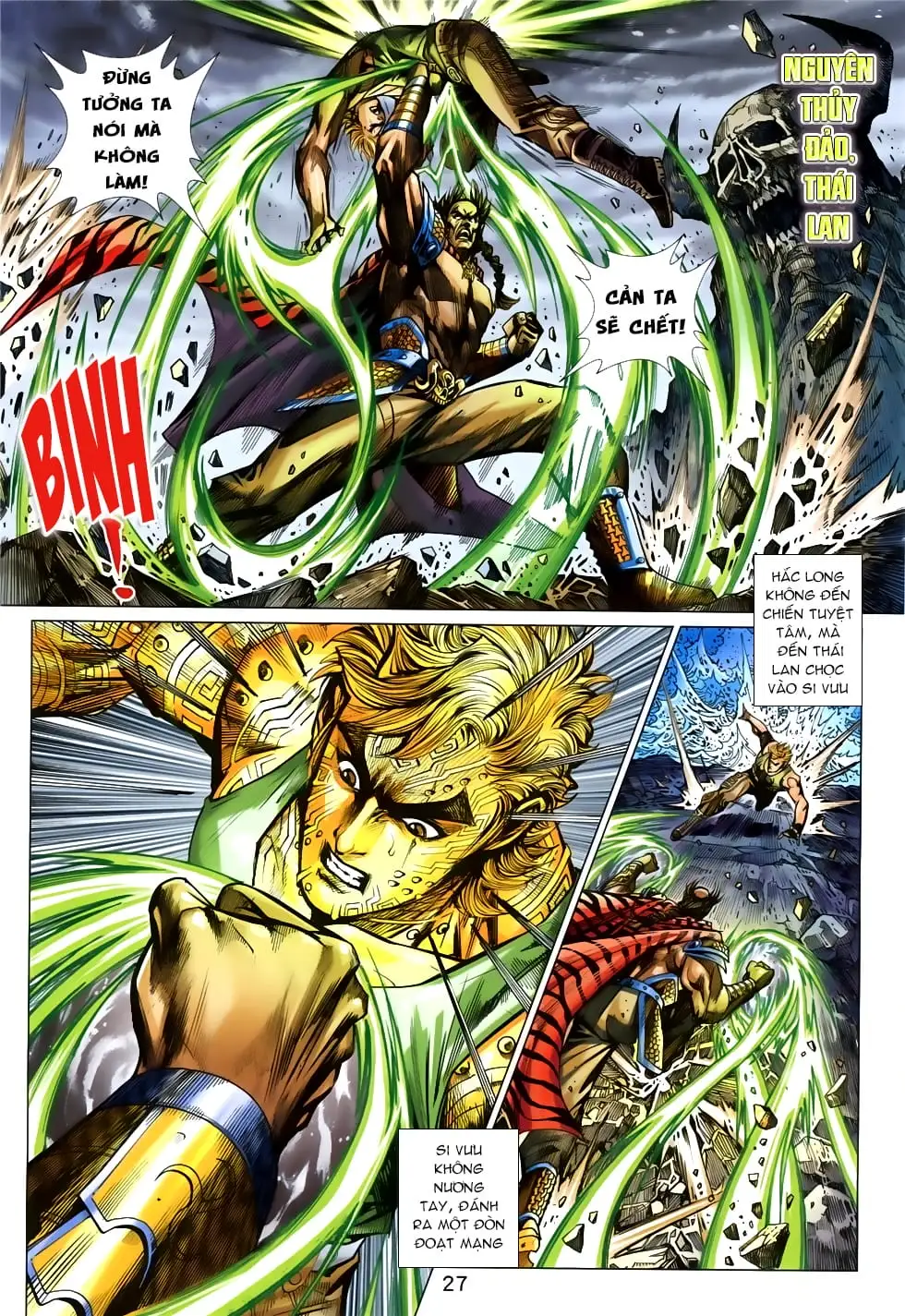 Truyện Tranh Tân Tác Long Hổ Môn trang 4