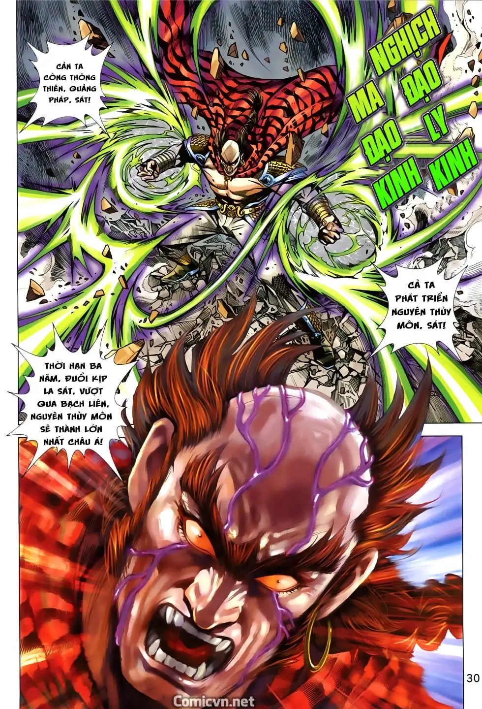 Truyện Tranh Tân Tác Long Hổ Môn trang 4