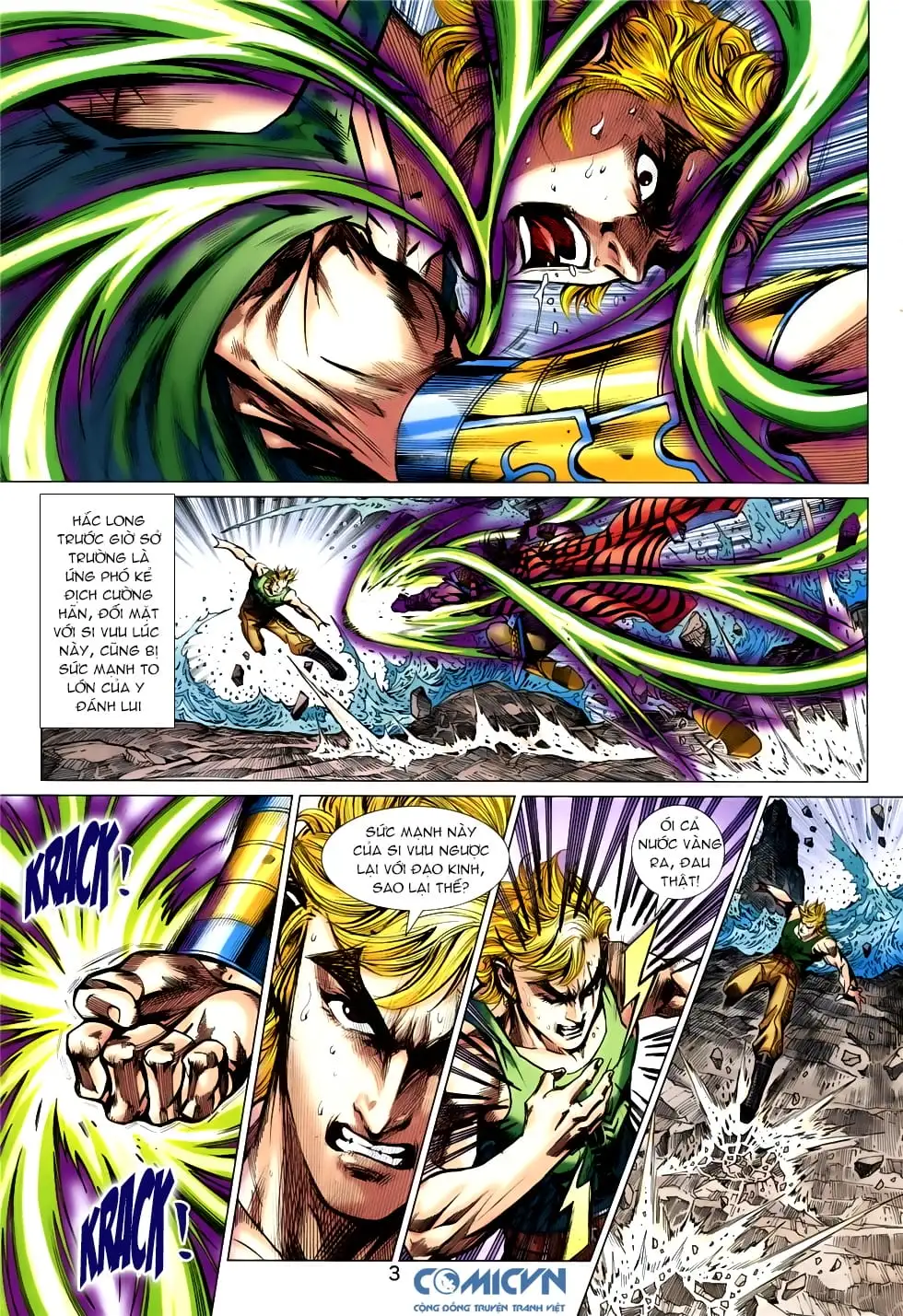 Truyện Tranh Tân Tác Long Hổ Môn trang 4