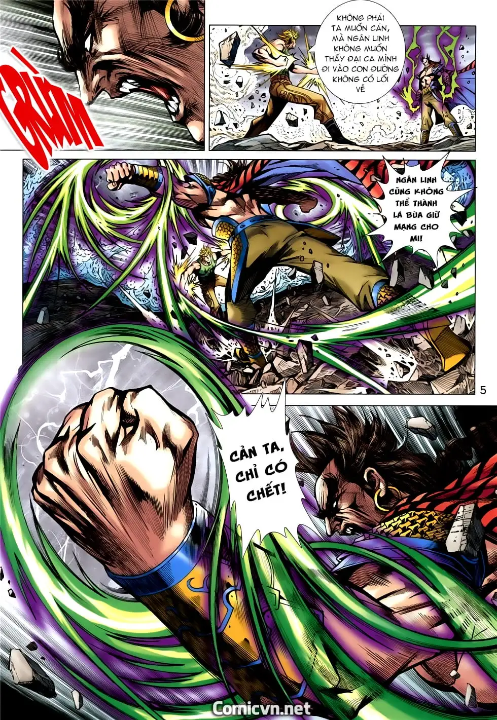 Truyện Tranh Tân Tác Long Hổ Môn trang 4