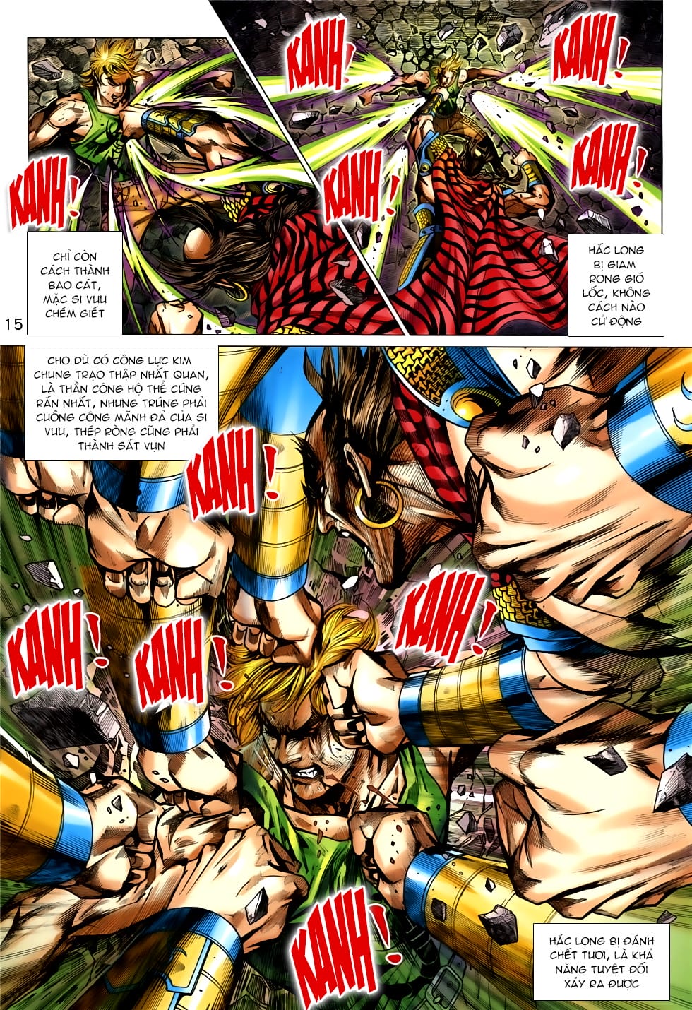 Truyện Tranh Tân Tác Long Hổ Môn trang 4