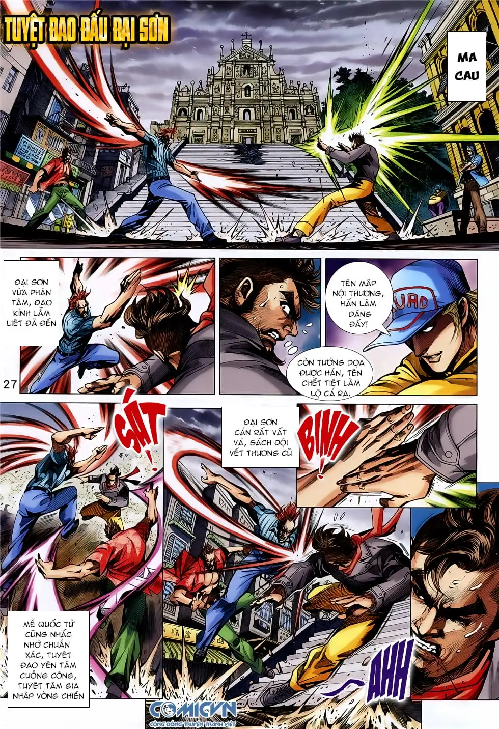 Truyện Tranh Tân Tác Long Hổ Môn trang 4