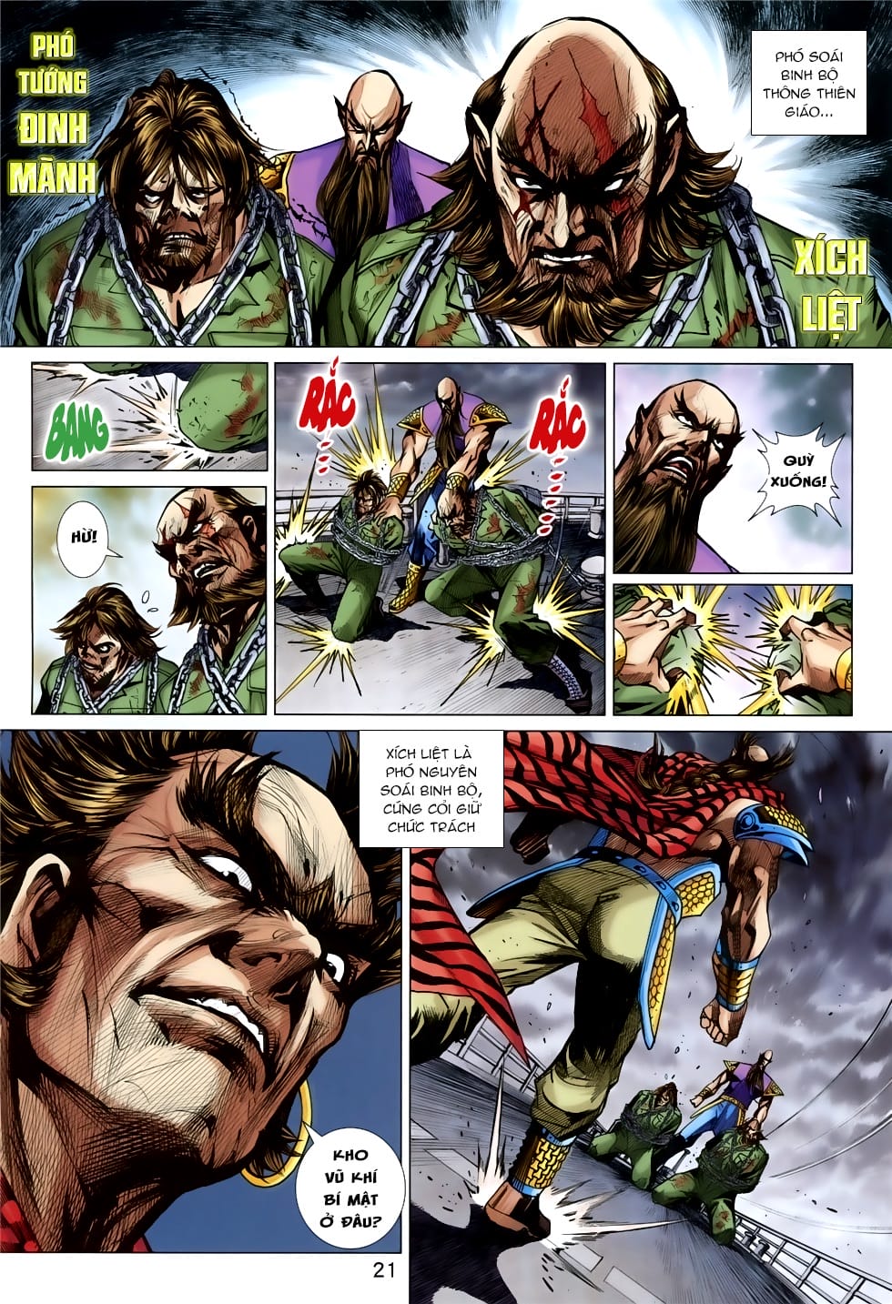 Truyện Tranh Tân Tác Long Hổ Môn trang 4