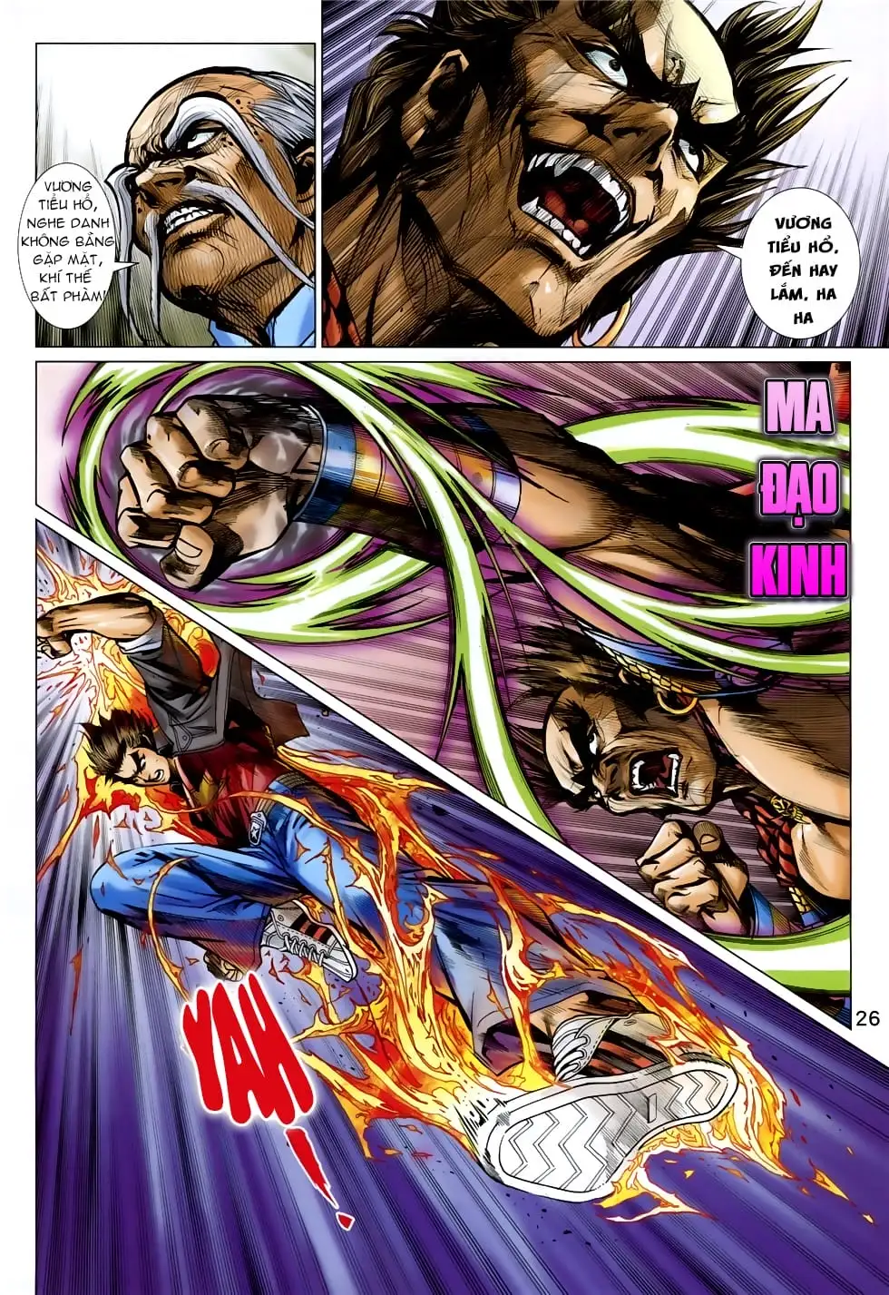 Truyện Tranh Tân Tác Long Hổ Môn trang 4